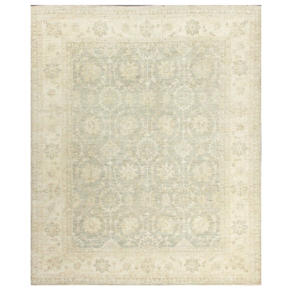 Pasargad Home Ferehan Hand-Knotted Lamb's Wool Area Rug- 8' 1" X 9' 7" Pasargad Home Ferehan Hand-Knotted Lamb's Wool Area Rug- 8' 1" X 9' 7"
