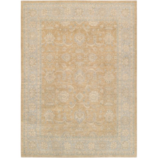 Pasargad Home Ferehan Collection Hand-Knotted Lambs Wool Area Rug