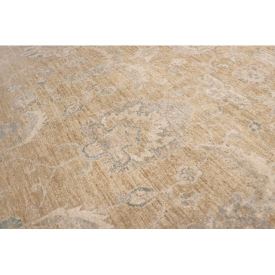 Pasargad Home Ferehan Collection Hand-Knotted Lambs Wool Area Rug