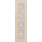 Pasargad Home Tabriz Collection Hand-Knotted Wool Area Rug- 2'10" X 9'10"