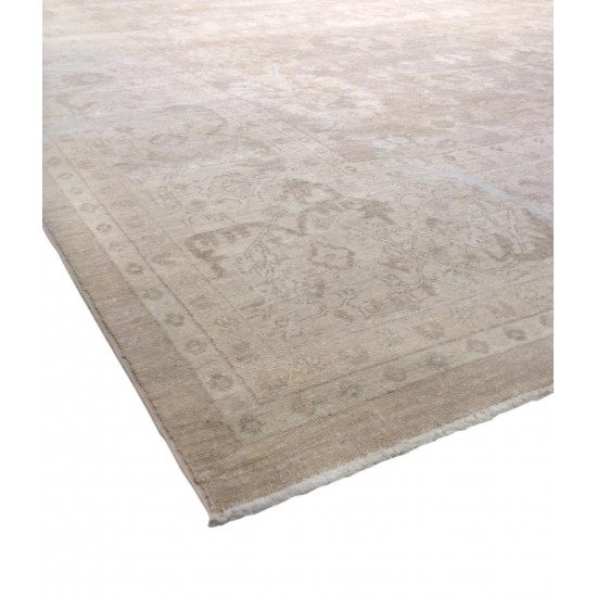 Pasargad Home Ferehan Collection Hand-Knotted Wool Area Rug- 9' 10" X 14' 9"