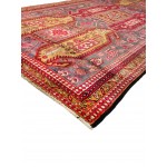 Pasargad Home Vintage N.w. Collection Red Wool Area Rug- 4' 6" X 10' 2"