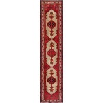 Pasargad Home Vintage Serab Collection Camel Wool Area Rug- 3' 1" X 13' 9"