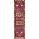 Pasargad Home Vintage N.w. Collection Rust Wool Area Rug- 3' 0" X 10' 3"