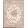 Pasargad Home Isfahan Collection Hand-Knotted Wool Area Rug- 10' 0" X 13' 6"