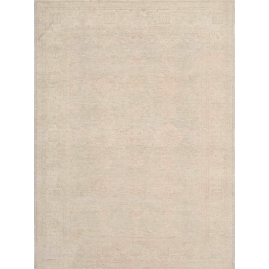 Pasargad Home Ferehan Collection Hand-Knotted Wool Area Rug- 8' 9" X 11' 10"