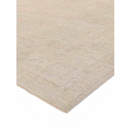 Pasargad Home Ferehan Collection Hand-Knotted Wool Area Rug- 8' 9" X 11' 10"