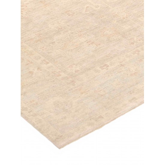 Pasargad Home Ferehan Collection Hand-Knotted Wool Area Rug- 10' 0" X 13' 7"