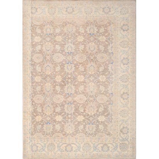 Pasargad Home Ferehan Collection Hand-Knotted Wool Area Rug- 15' 1" X 18' 10"