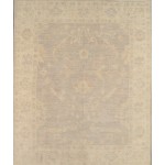 Pasargad Home Oushak Collection Hand-Knotted Lamb's Wool Area Rug- 8' 2" X 9'10"