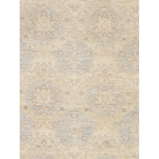 Pasargad Home Ferehan Hand-Knotted Lamb's Wool Area Rug- 8' 2" X 9' 10"