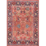 Pasargad Home Bidjar Collection Hand-Knotted Lamb's Wool Area Rug- 5' 6" X 7' 6"