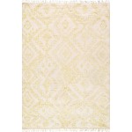 Pasargad Home Casablanca Moroccan Hand-Knotted Wool Area Rug- 5' 0" X 7'11"