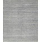 Pasargad Home Transitional Hand-Knotted Silk & Wool Area Rug- 8' 10" X 12' 1"
