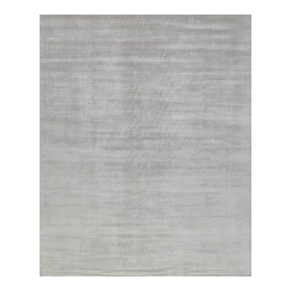 Pasargad Home Area Rug Transitiona Hand-Knotted Lamb's Wool Grey 10' 0" X 13'10"