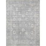 Pasargad Home Transitional Hand-Knotted Silk & Wool Area Rug- 8' 0" X 10' 2"