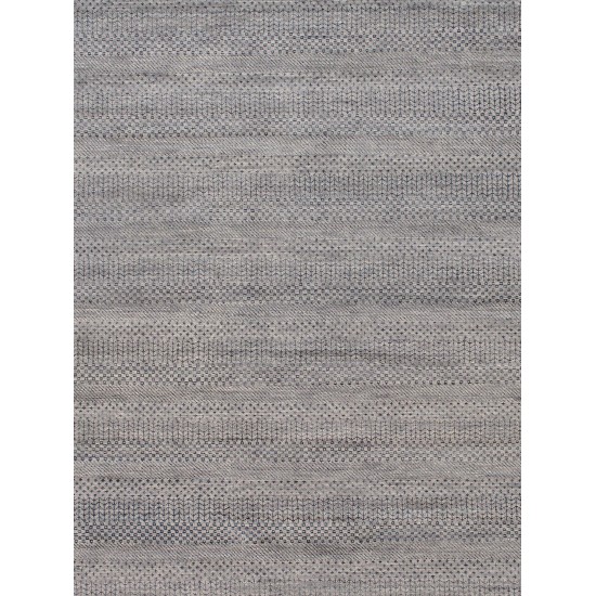 Pasargad Home Transitional Hand-Knotted Silk & Wool Area Rug- 9'10" X 13' 9"