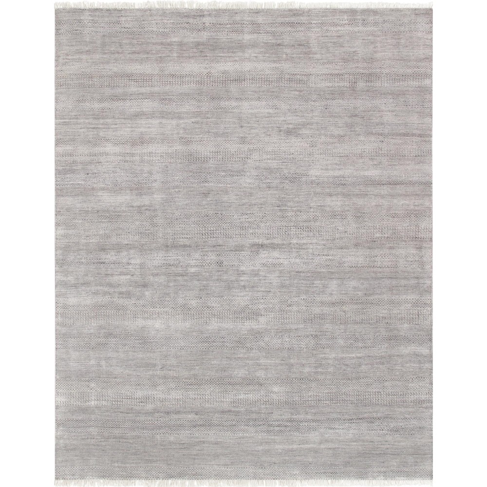 Pasargad Home Transitional Hand-Knotted Silk & Wool Area Rug- 9' 0" X 12' 2"