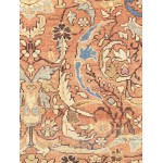 Pasargad Home Antique Mahal Salmon Lamb's Wool Area Rug-12'10" X 17' 0"