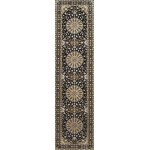 Pasargad Home Isfahan Collection Hand-Knotted Silk & Wool Runner-