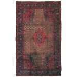 Pasargad Home Vintage Lori Collection Camel Lamb's Wool Area Rug- 5' 1" X 8' 7"