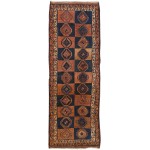 Pasargad Home Vintage Shiraz Multi Lamb\'s Wool Area Rug- 4\' 0" X 11\' 7"