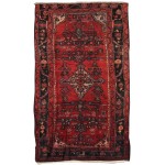 Vintage Lilian Colletion Hand-Knotted Lamb's Wool Area Rug- 3'11" X 6' 9"