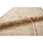 Pasargad Home Oushak Collection Hand-Knotted Wool Runner- 2'11" X 9' 5"