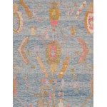 Pasargad Home Oushak Collection Hand-Knotted Wool Area Rug- 8' 8" X 11' 9"