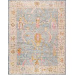 Pasargad Home Oushak Collection Hand-Knotted Wool Area Rug-11' 6" X 14' 1"