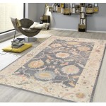 Pasargad Home Oushak Collection Hand-Knotted Wool Area Rug- 9'10" X 14' 4"