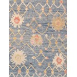 Pasargad Home Oushak Collection Hand-Knotted Wool Area Rug-11' 7" X 14' 7"