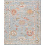 Pasargad Home Oushak Collection Hand-Knotted Wool Area Rug-11'11" X 14' 4"