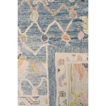 Pasargad Home Oushak Collection Hand-Knotted Wool Area Rug-10' 0" X 13' 6"