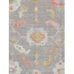 Pasargad Home Oushak Collection Hand-Knotted Wool Area Rug- 8'10" X 12' 0"