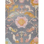 Pasargad Home Oushak Collection Hand-Knotted Wool Area Rug-11' 9" X 15' 0"