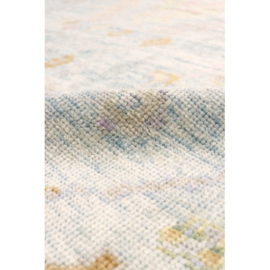 Pasargad Home Oushak Collection Hand-Knotted Wool Area Rug- 8'10" X 11' 8"