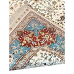 Pasargad Home Hereke Collection Hand-Knotted Pure Silk Area Rug- 5' 1" X 8' 3"