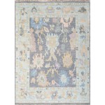 Pasargad Home Oushak Collection Hand-Knotted Wool Area Rug- 8'11" X 12' 0"