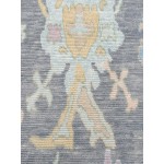 Pasargad Home Oushak Collection Hand-Knotted Wool Area Rug- 8'11" X 12' 0"