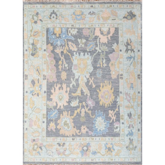 Pasargad Home Oushak Collection Hand-Knotted Wool Area Rug-10' 0" X 14' 5"