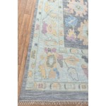 Pasargad Home Oushak Collection Hand-Knotted Wool Area Rug-11'10" X 14'11"