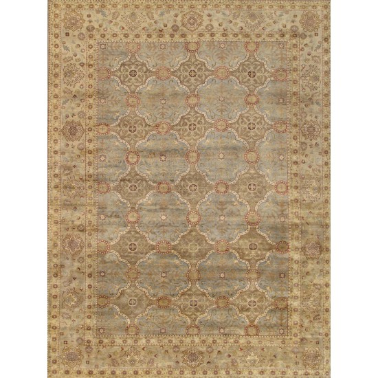 Pasargad Home Sultanabad Hand-Knotted Lamb's Wool Area Rug- 8' 0" X 9'10"