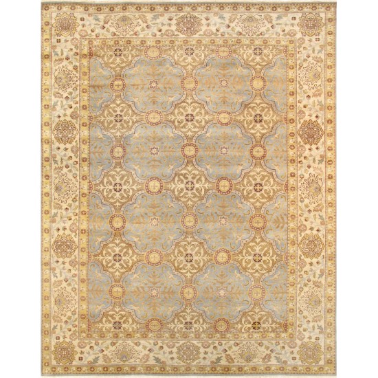 Pasargad Home Sultanabad Hand-Knotted Lamb's Wool Area Rug- 6' 0" X 9' 0"