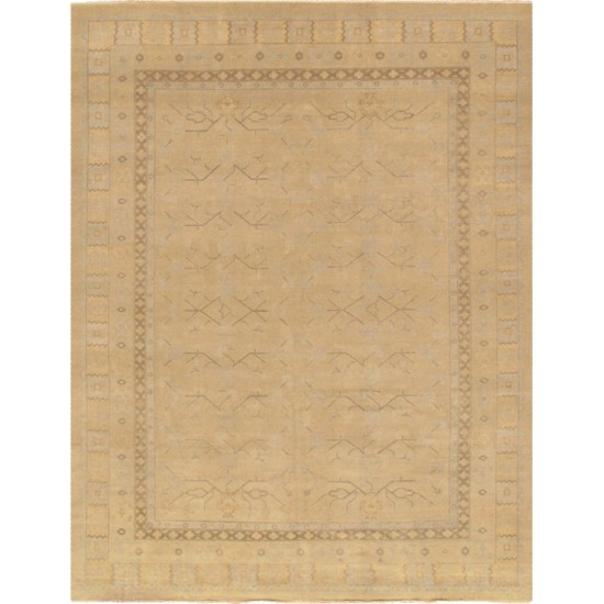 Pasargad Home Khotan Hand-Knotted Lamb's Wool Area Rug-10' 3" X 14' 5"