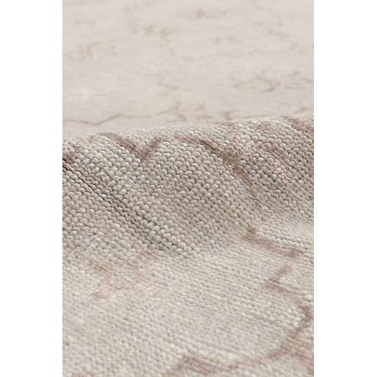 Pasargtad Home Khotan Hand-Knotted Silk & Wool Area Rug- 8' 3" X 10' 3"
