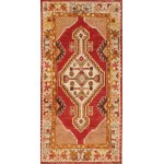 Pasargad Home Vintage Anatolian Rust Lamb's Wool Area Rug- 2' 7" X 5' 1"