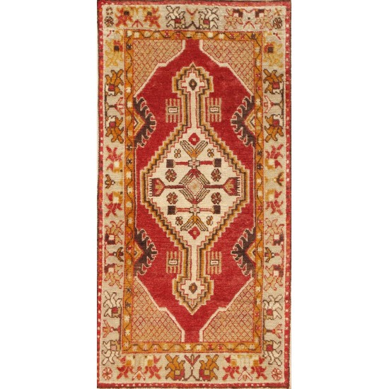 Pasargad Home Vintage Anatolian Rust Lamb's Wool Area Rug- 2' 7" X 5' 1"