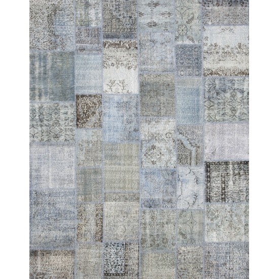 Pasargad Home Vintage Collection Lamb's Wool Area Rug- 8' 0" X 10' 2"