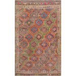 Pasargad Home Vintage Kilim Multi Lamb's Wool Area Rug- 6' 3" X 11' 3"51085